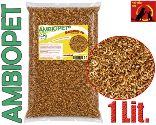 Bachflohkrebse getrocknet - 1, l