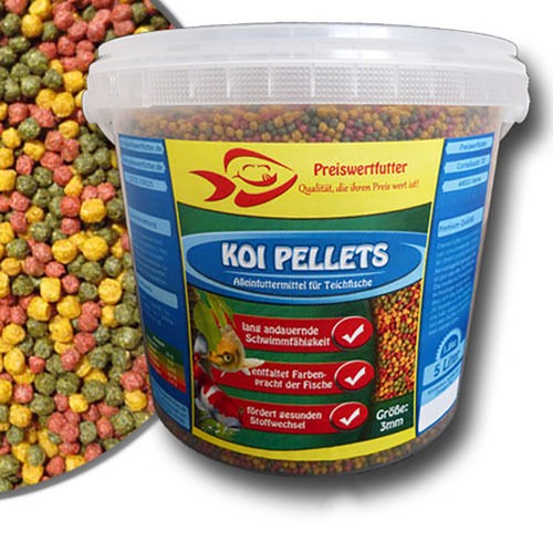 Teich granulat 3mm - granulat, eimer