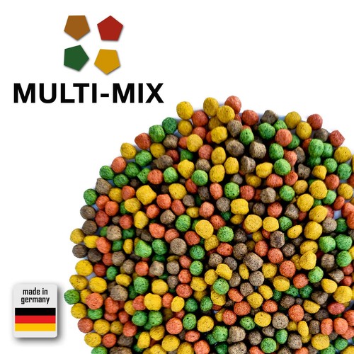 5kg koifutter 6mm 4 sorten - 5kg,