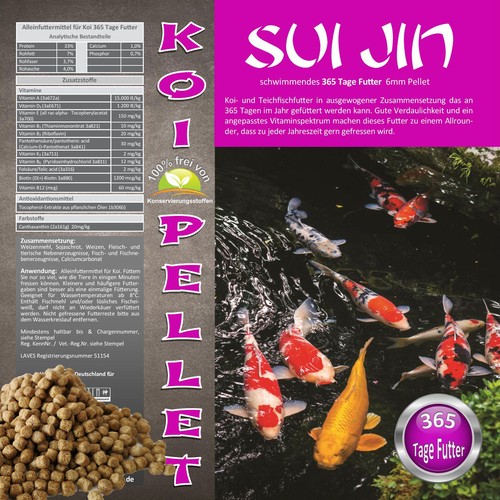 Koi pellet koifutter - koi,